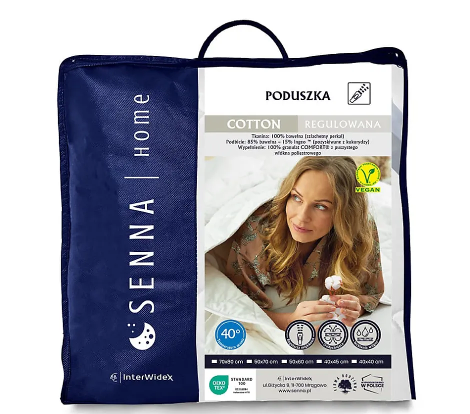 Senna Home Oreiller 60x60 COTTON 700g Outlet
