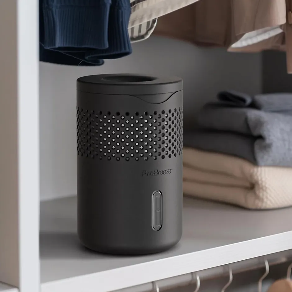 Pro Breeze Osmo Déshumidificateur 1,3L avec pastille de 700g - Noir Clearance