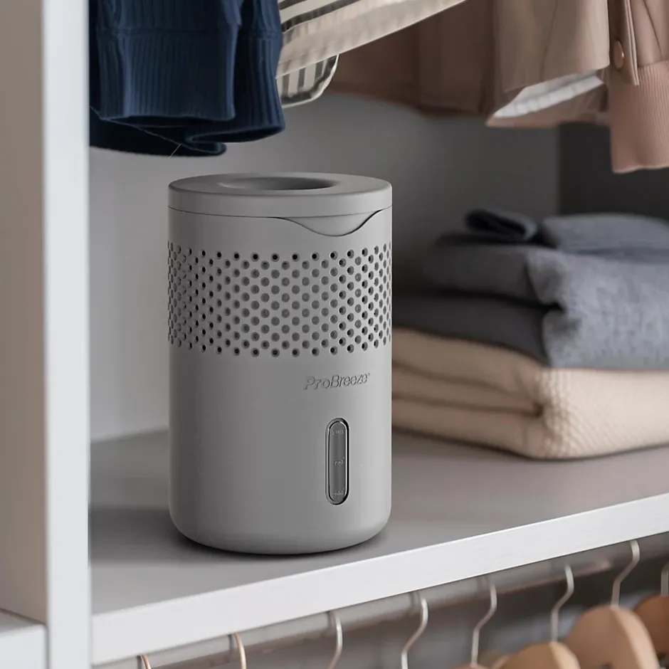 Pro Breeze Osmo Déshumidificateur 1,3L avec pastille de 700g - Gris Discount