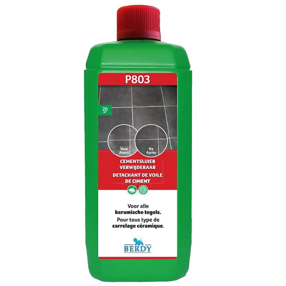 Berdy P803 - Détachant voile de ciment - - 1 L