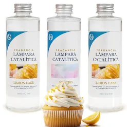 Mamamanuela Pack économique 3 parfums pour lampe catalytique : 2 parfums Lemon Cake + nettoyant neutre