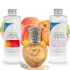 Mamamanuela Pack économique Lampe Catalytique Orange Waves + Parfum Peach Velvet (500 ml) + Nettoyant Neutre (200 ml) + Mèche de Rechange