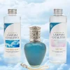 Mamamanuela Pack économique Lampe Catalytique Aqua Marina + Parfum Cotton Clean (500 ml) + Nettoyant Neutre (200 ml) + Mèche de Rechange