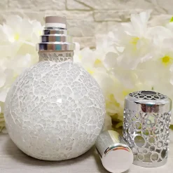 Mamamanuela Pack économique Lampe Catalytique Mosaïque Blanc + Parfum Caribbean Passion (200ml) + Nettoyant Neutre (200ml) + Mèche Rechange Online