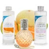Mamamanuela Pack économique Lampe Catalytique Orange Diamonds + Parfum Waikiki Melon (500 ml) + Nettoyant Neutre (200 ml) + Mèche de Rechange Sale