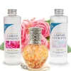 Mamamanuela Pack économique Lampe Catalytique Drops Orange + Parfum Bed of Roses (200 ml) + Nettoyant Neutre (200 ml) + Mèche de Rechange