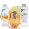 Mamamanuela Pack économique Lampe Catalytique Drops Orange + Parfum Waikiki Melon (200 ml) + Nettoyant Neutre (200 ml) + Mèche de Rechange Best