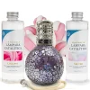 Mamamanuela Pack économique Lampe Catalytique Mosaïque de minuit + Parfum Lollipop (500 ml) + Nettoyant Neutre (200 ml) + Mèche de Rechange