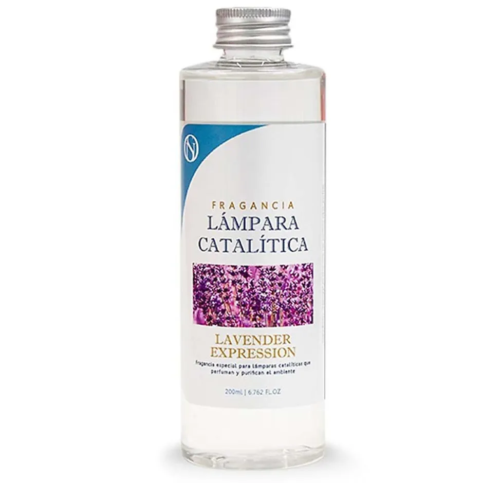 Mamamanuela Pack économique 2x Parfum de lampe catalytique 500ml: Arôme Lavender Expression. Profitez plus longtemps de votre parfum préféré