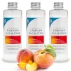 Mamamanuela Pack économique 3x Parfum pour lampe catalytique 500 ml : Arôme Peach Velvet - Profitez plus longtemps de votre parfum préféré