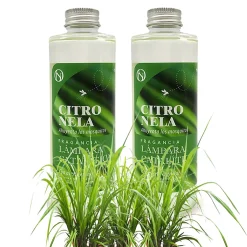 Mamamanuela Pack économique 2x Parfum pour lampe catalytique 500 ml : Arôme Citronelle. Profitez plus longtemps de votre parfum préféré Discount