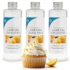 Mamamanuela Pack économique 3x Parfums pour lampe catalytique 200 ml : Arôme Lemon Cake - Profitez plus longtemps de votre parfum préféré