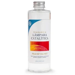Mamamanuela Pack économique 3x Parfums pour lampe catalytique 200 ml : 2 arômes de Peach Velvet + nettoyant neutre