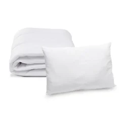 Bleu Calin Pack couette + oreiller bébé LAVABLE A 95 C