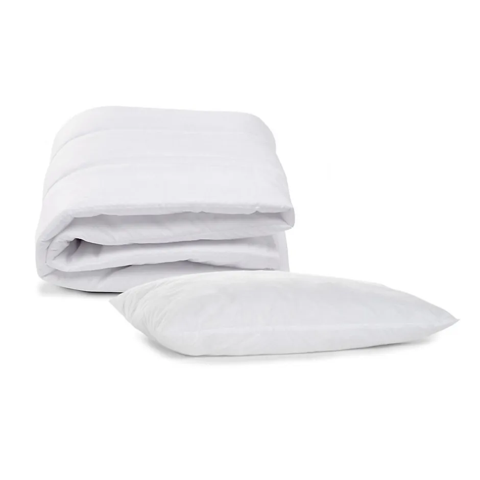 Bleu Calin Pack couette + oreiller bébé LAVABLE A 95 C