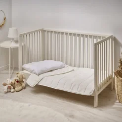 Bleu Calin Pack couette + oreiller bébé COTON BIO New