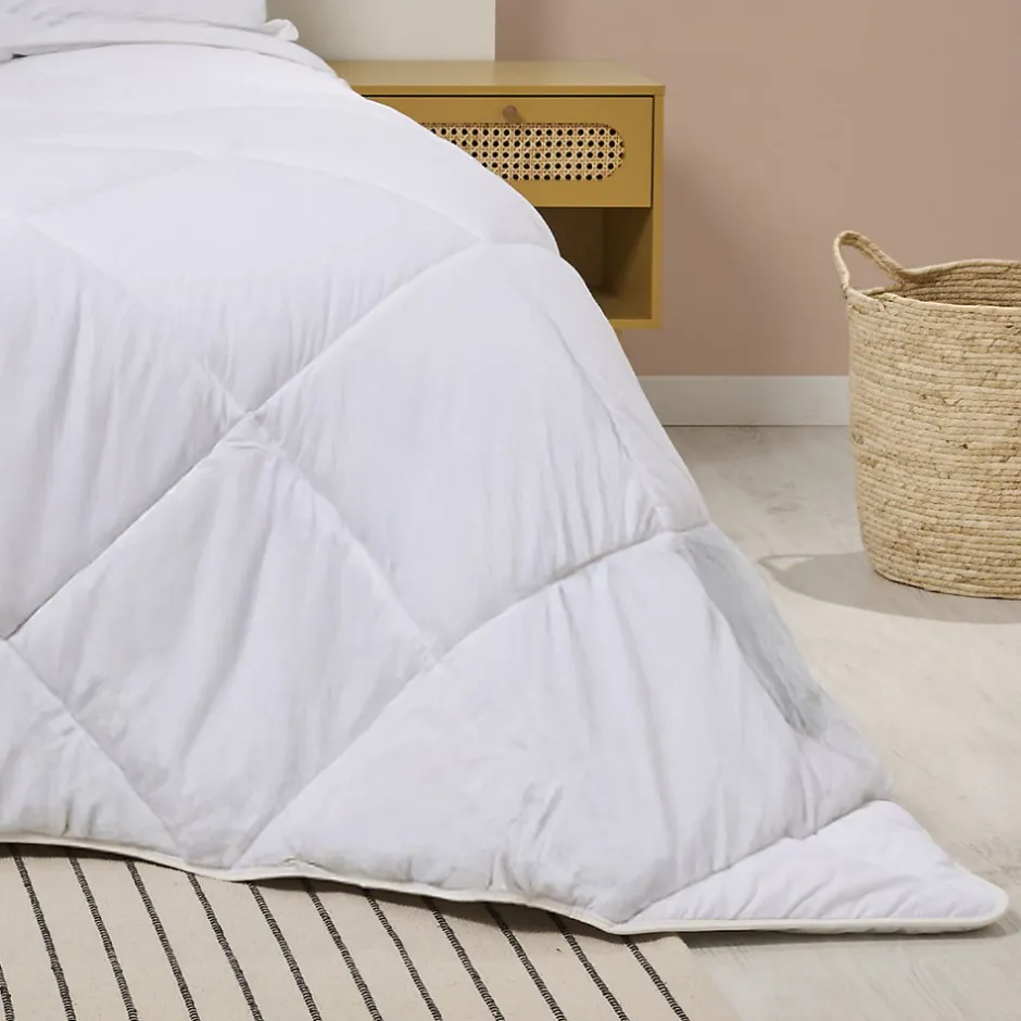 Bleu Calin Pack Couette chaude 140x200cm + Oreiller moelleux 60x60cm LAVABLE A 95 C