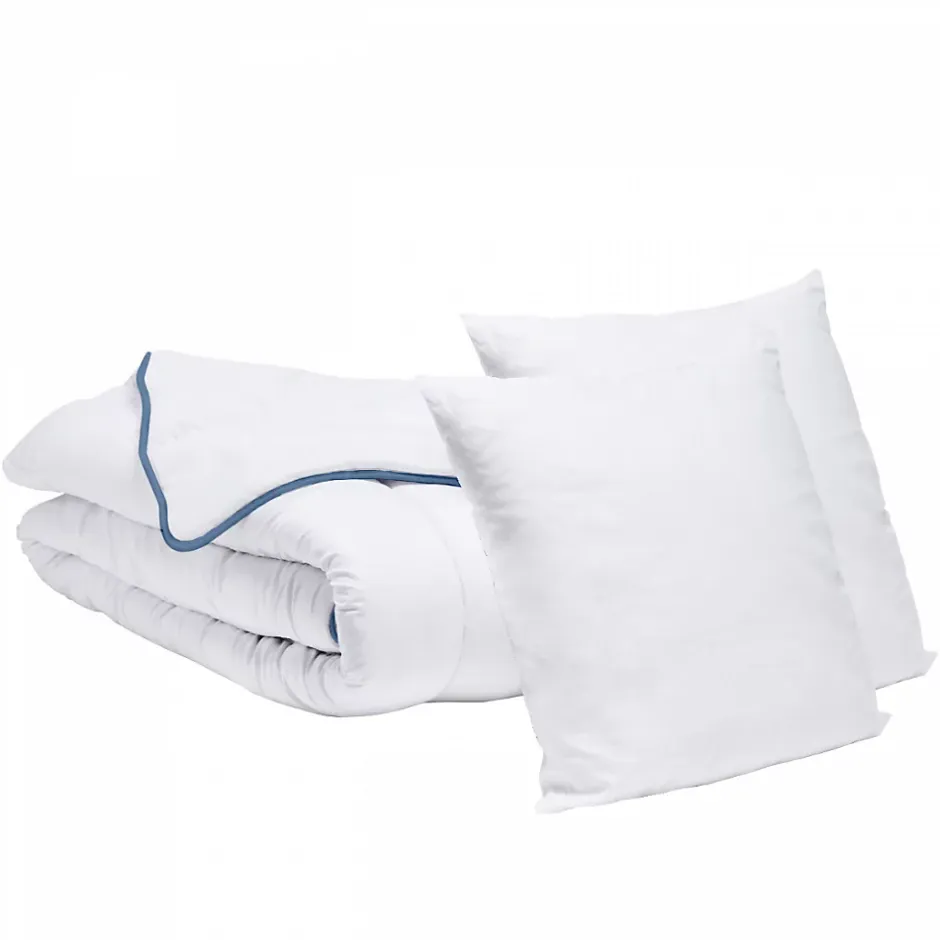 Bleu Calin Pack Couette Tempérée 220x240cm + 2 Oreillers 60x60cm Online