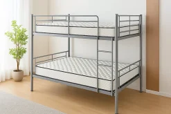 Dagostino Home Pack de 2 Matelas Mousse 90x200 New York, Ferme, Réversible, Côté Été/hiver, H15 Cm