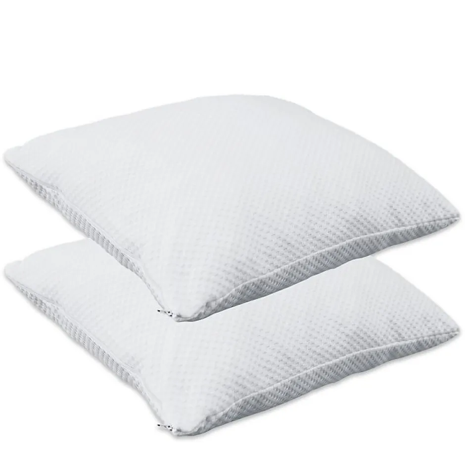 Herzberg Pack De 2 Oreillers À Mémoire De Forme Viscoélastique 60x50cm HG65X2