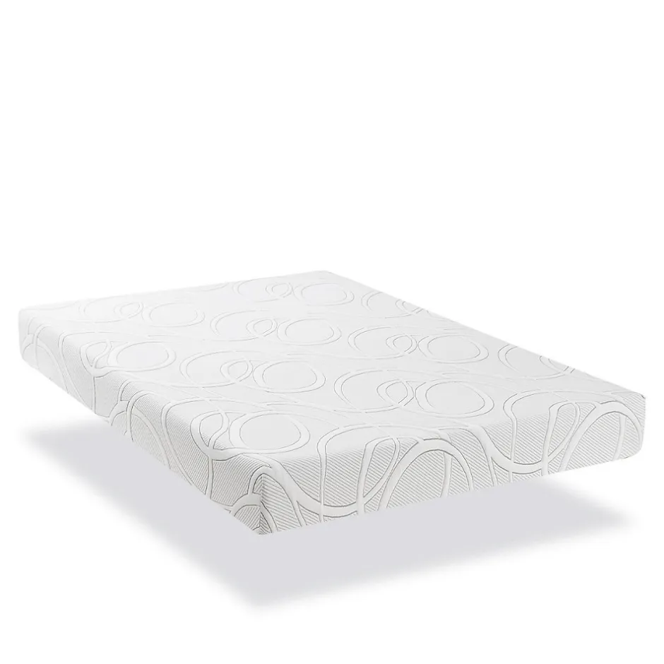 Olympe Literie Pack Eupraxie 90x190 cm Matelas Mousse + Sommier Bois + Accessoires