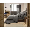 L'Effet Papillon Pack housse de couette "Gaïa" toutes dimensions "Gaze de Coton" - Gaïa Granit - Pack 4 Pièces pour lit 180 x 200 cm (1 Housse de c Online