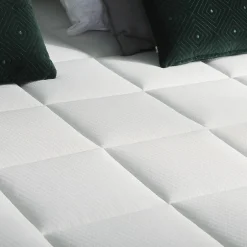 Idliterie Pack matelas ressort 7 zones sommier oreiller couette 2x90x200