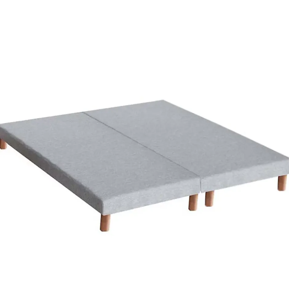 Idliterie Pack matelas ressort et visco et 2 sommiers couette oreiller 180x200