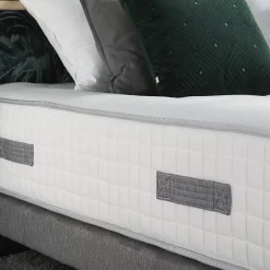 Idliterie Pack matelas ressort et visco et 2 sommiers couette oreiller 160x200 Hot