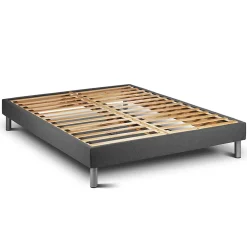 Vitalit Pack sommier kit matelas Mousse polyuréthane à mémoire de forme avec couette et oreillers