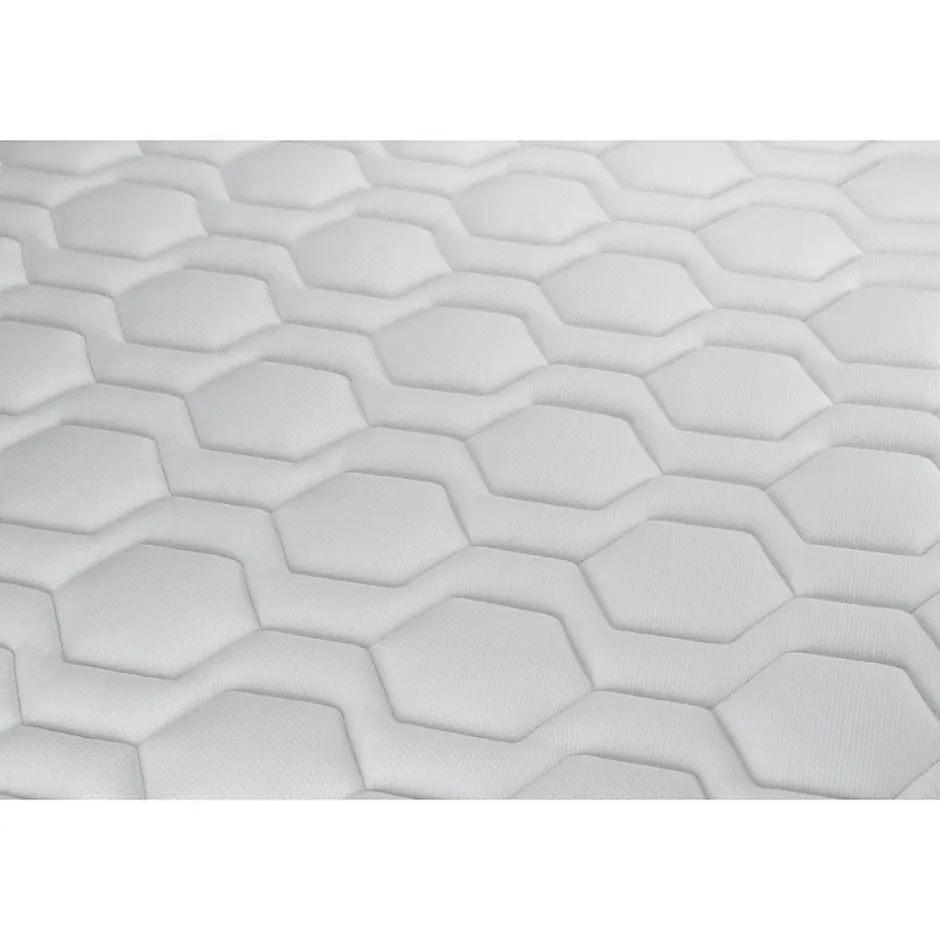 Vitalit Pack sommier kit matelas Ressorts ensachés et mémoire de forme avec couette et oreillers