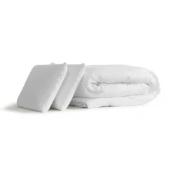 Actisom Pack sommier kit matelas Mémoire de forme avec couette et oreillers Clearance