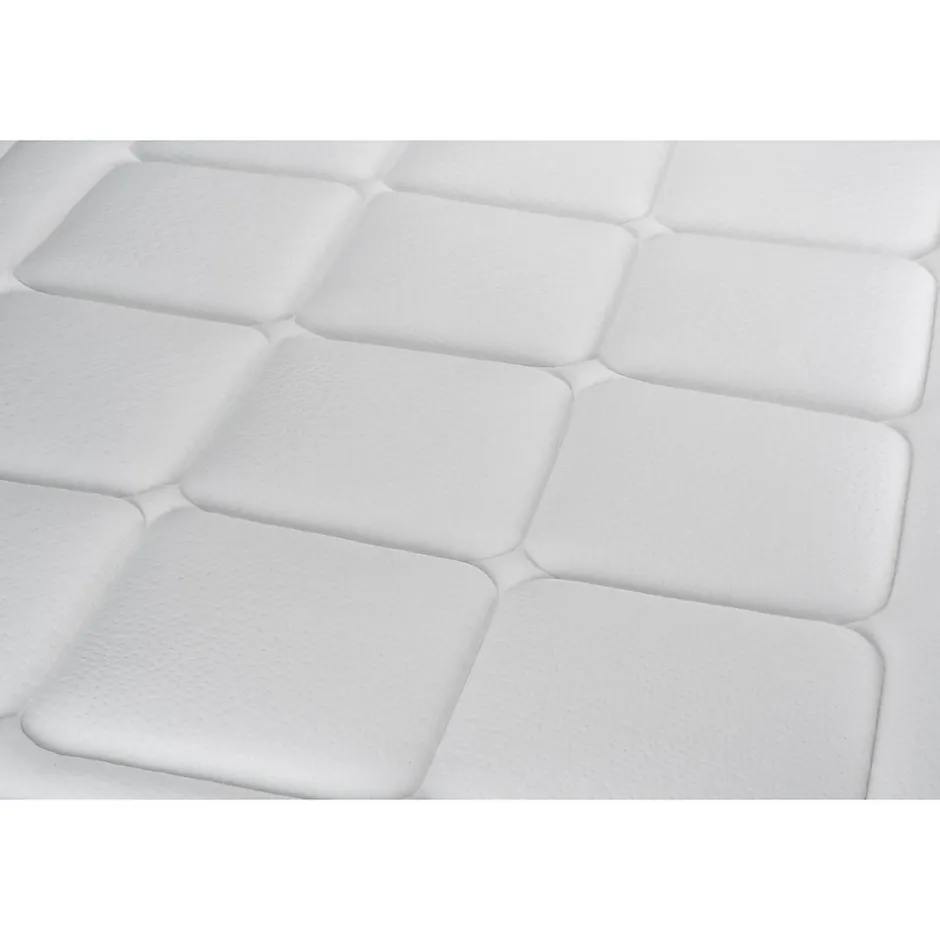 Vitalit Pack sommier kit matelas Ressorts ensachés et mémoire de forme avec couette et oreillers