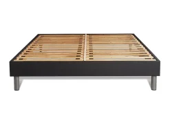 Somness Pack sommier kit matelas Mémoire de forme avec couette et oreillers Discount