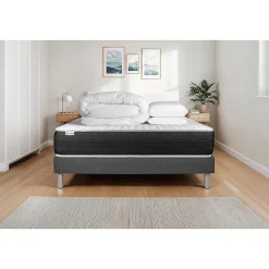 Vitalit Pack sommier kit matelas Ressorts ensachés avec couette et oreillers Online