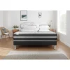 Vitalit Pack sommier kit matelas Ressorts ensachés et mémoire de forme avec couette et oreillers