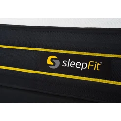 Sleepfit Pack sommier kit matelas Mémoire de forme et micro ressorts ensachés avec couette et oreillers