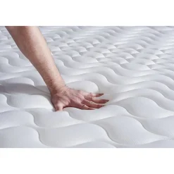 Actisom Pack sommier kit matelas Ressorts ensachés et mémoire de forme avec couette et oreillers Best