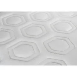 Vitalit Pack sommier kit matelas Ressorts ensachés et mémoire de forme avec couette et oreillers