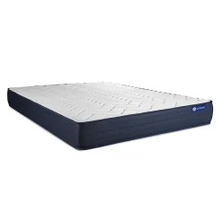Actisom Pack sommier kit matelas Latex et mémoire de forme avec couette et oreillers