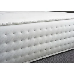 Litier Deluxe Pack sommier tapissier matelas Ressorts ensachés et mémoire de forme avec couette et oreillers