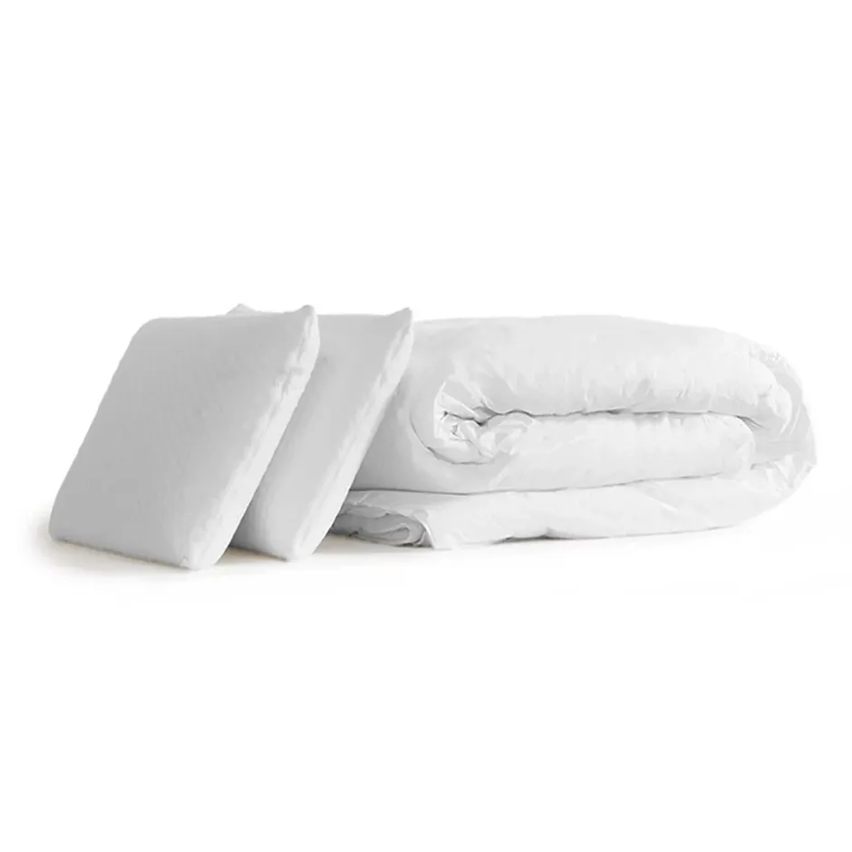 Bodycare Pack sommier tapissier matelas Ressorts ensachés avec couette et oreillers Sale