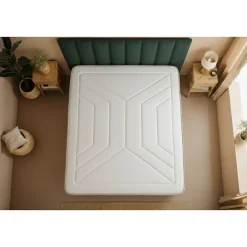 Marmottes & Co Pack sommier tapissier matelas Ressorts ensachés et mémoire de forme avec couette et oreillers Online