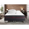 Somness Pack sommier tapissier matelas Mémoire de forme avec couette et oreillers