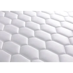 Somness Pack sommier tapissier matelas Ressorts ensachés et mémoire de forme avec couette et oreillers