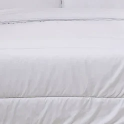 Bleu Calin Pack Été Couette légère 240x260cm + 2 Oreillers 60x60cm ANTI-TRANSPIRATION TOPCOOL Discount