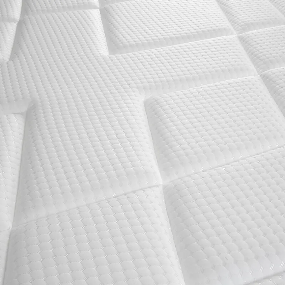 Bellecour Pack Versailles 160x200 cm Matelas Ressorts ensachés + Sommier Bois + Accessoires Best
