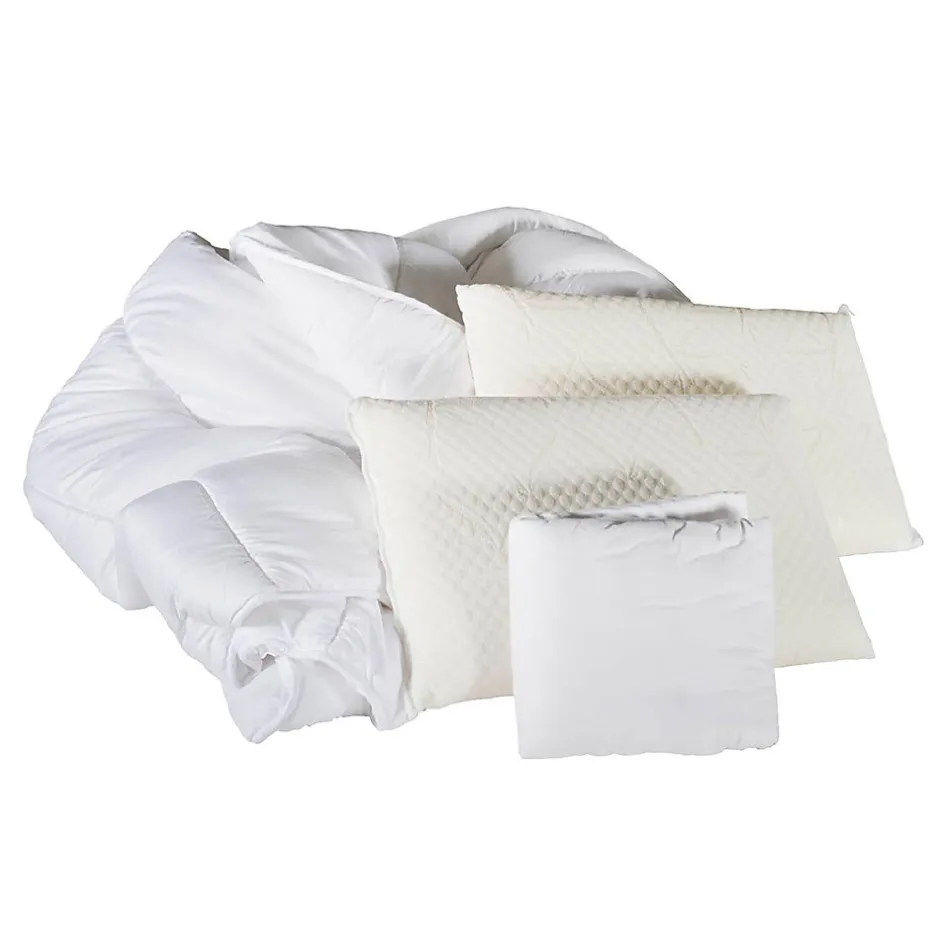 Bellecour Pack Vosges 90x190 cm Matelas Mousse Haute Densité + Sommier Bois + Accessoires