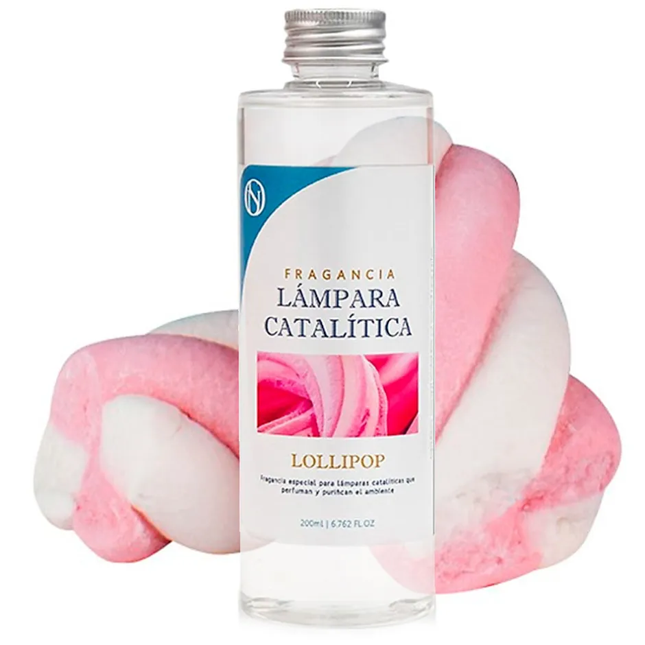 Mamamanuela Parfum Lollipop pour lampe catalytique (200 ml) - Élimine les mauvaises odeurs, parfume et nettoie l'environnement