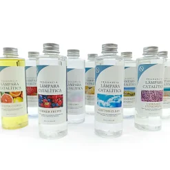 Mamamanuela Parfum Mediterranean Light pour lampe catalytique (200 ml) - Élimine les mauvaises odeurs, parfume et nettoie l'environnement